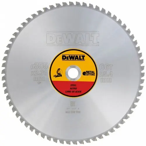 Produktfoto 1 von DeWalt DT1926-QZ, Kreissägeblatt stationär 355 x 25,4mm 66TFZ
