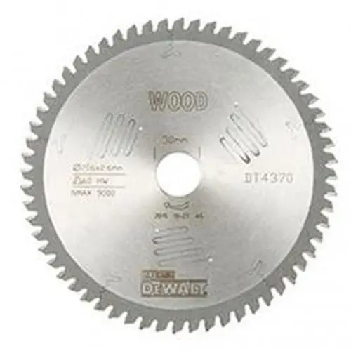 Produktfoto 1 von DeWalt DT4370-QZ, Kreissägeblätter stat. 216/30mm 60TFZ