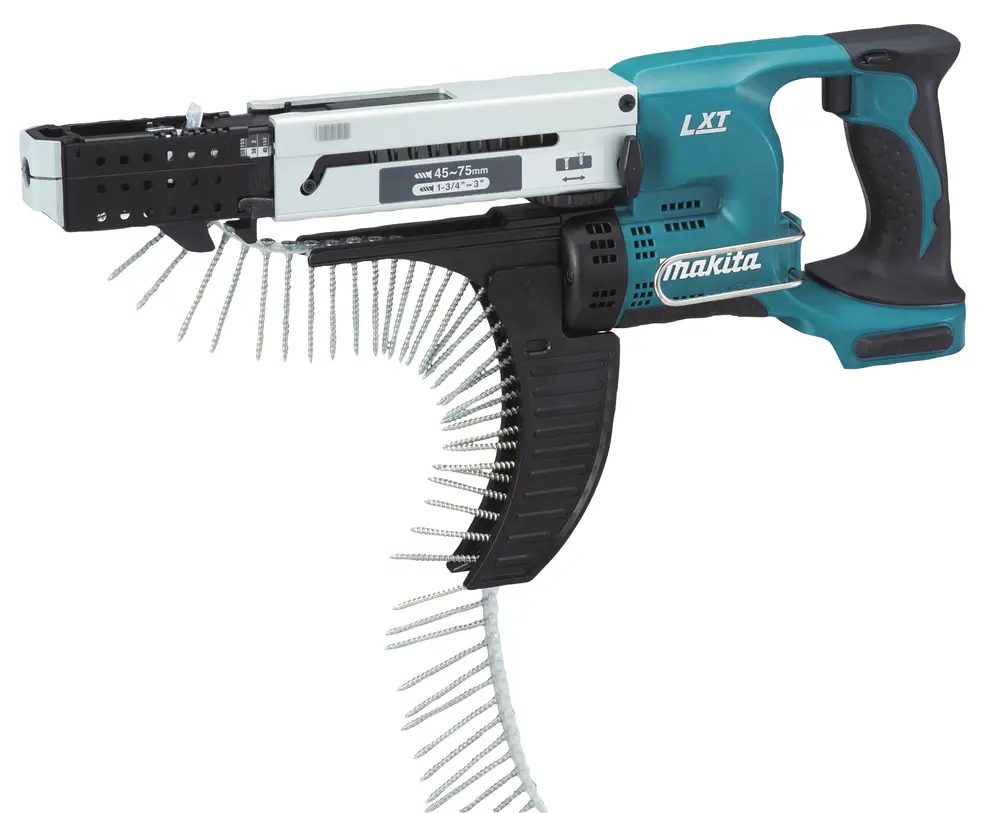 Produktfoto 1 von Makita DFR750Z, Akku-Magazinschrauber 18V ohne Akku ohne Lader im Karton