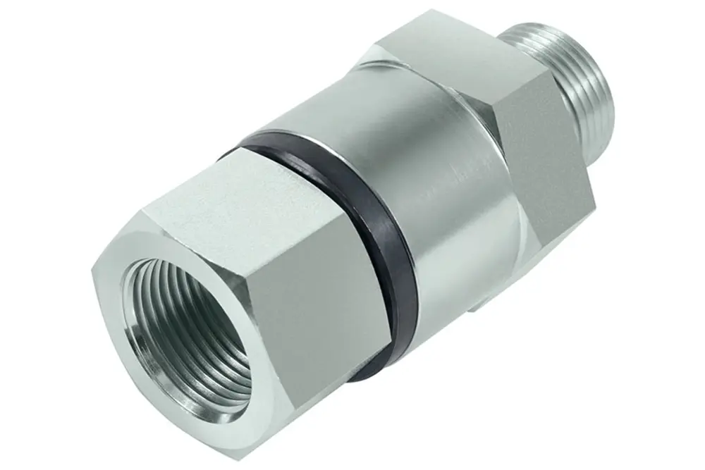 Produktfoto 1 von Indunorm DGA-V2, Axialdrehdurchführung/Axialdrehgelenk, P/n: DGA12V2