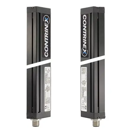 Produktfoto 1 von Contrinex DGI-04A-0075-NMS-107, Light grid Detection grid Aluminium LED,