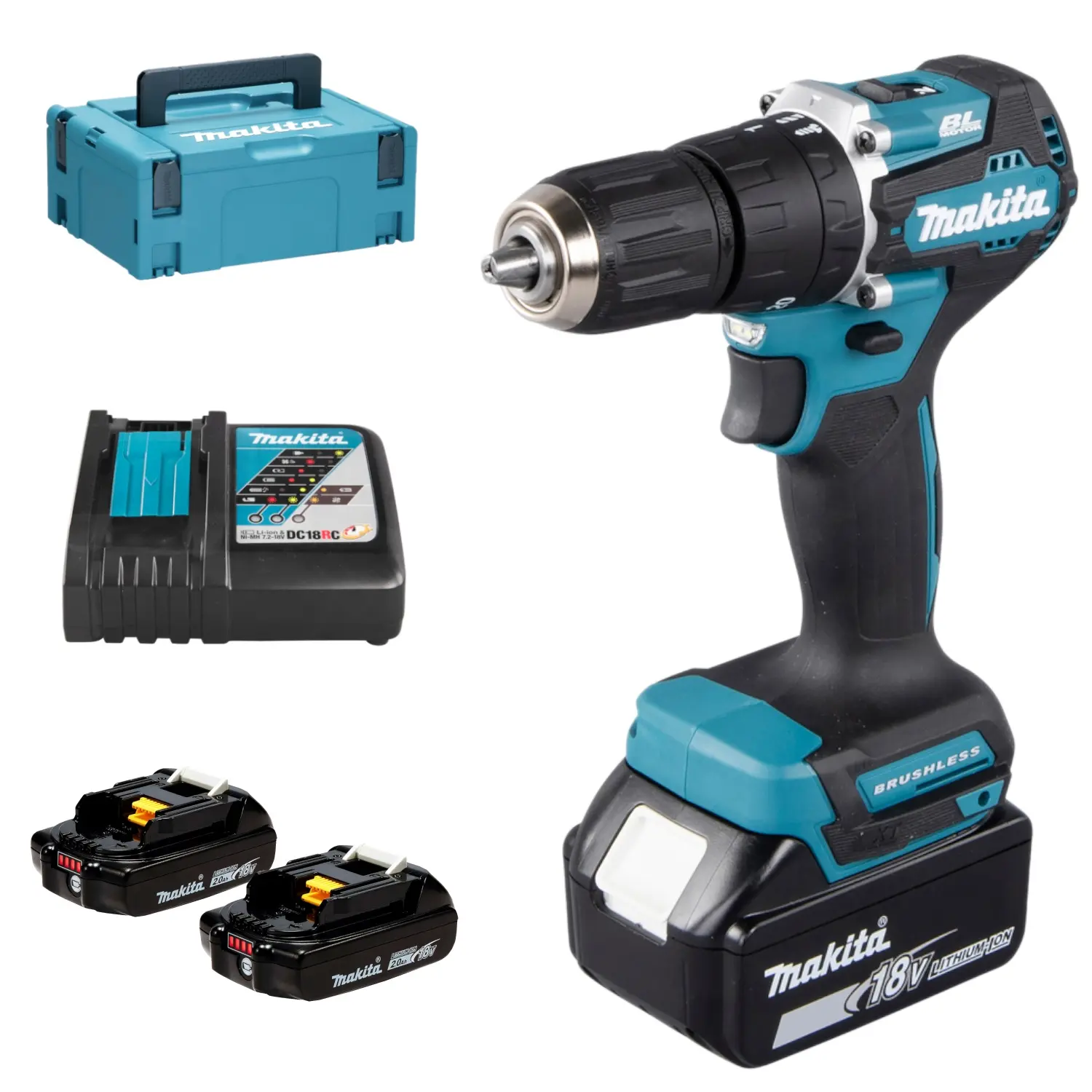 Makita DHP487RAJ, Akku-Schlagbohrschrauber