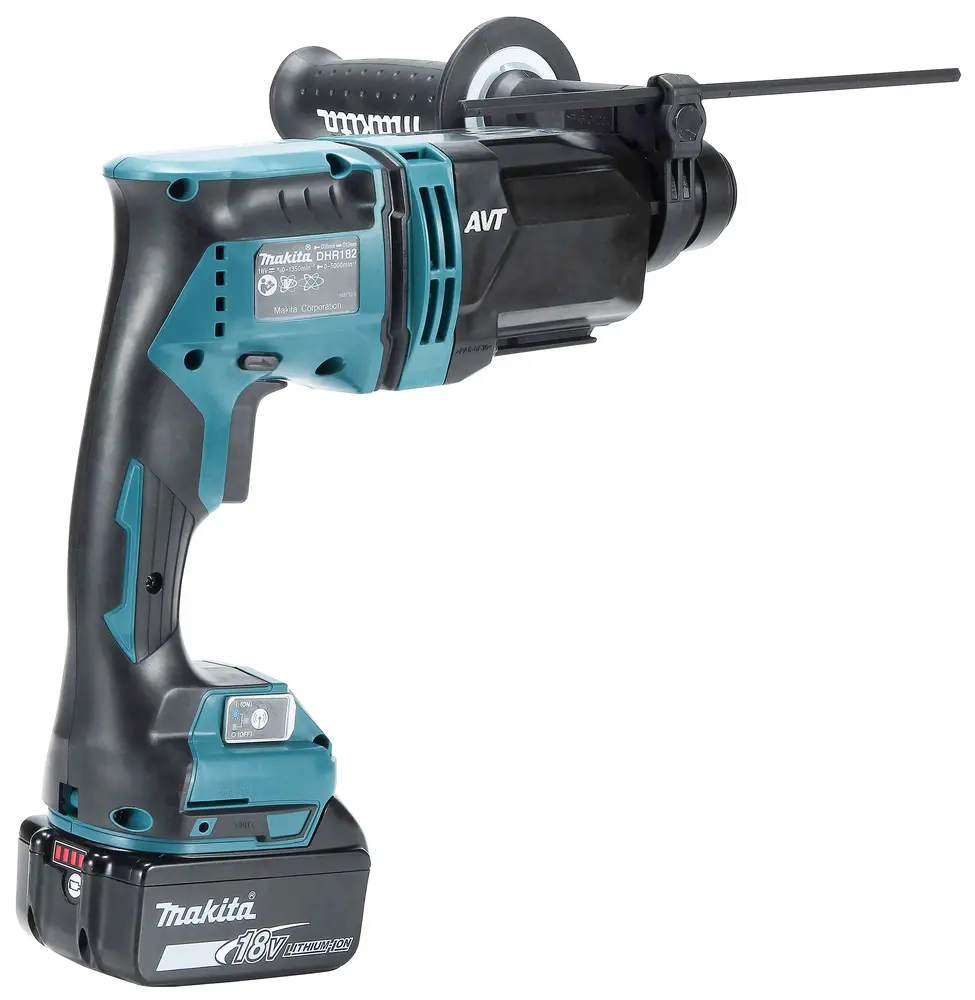 Produktfoto 1 von Makita DHR182RTWJ, Akku-Bohrhammer (Schwarz, Türkis, 82), P\n: 153641