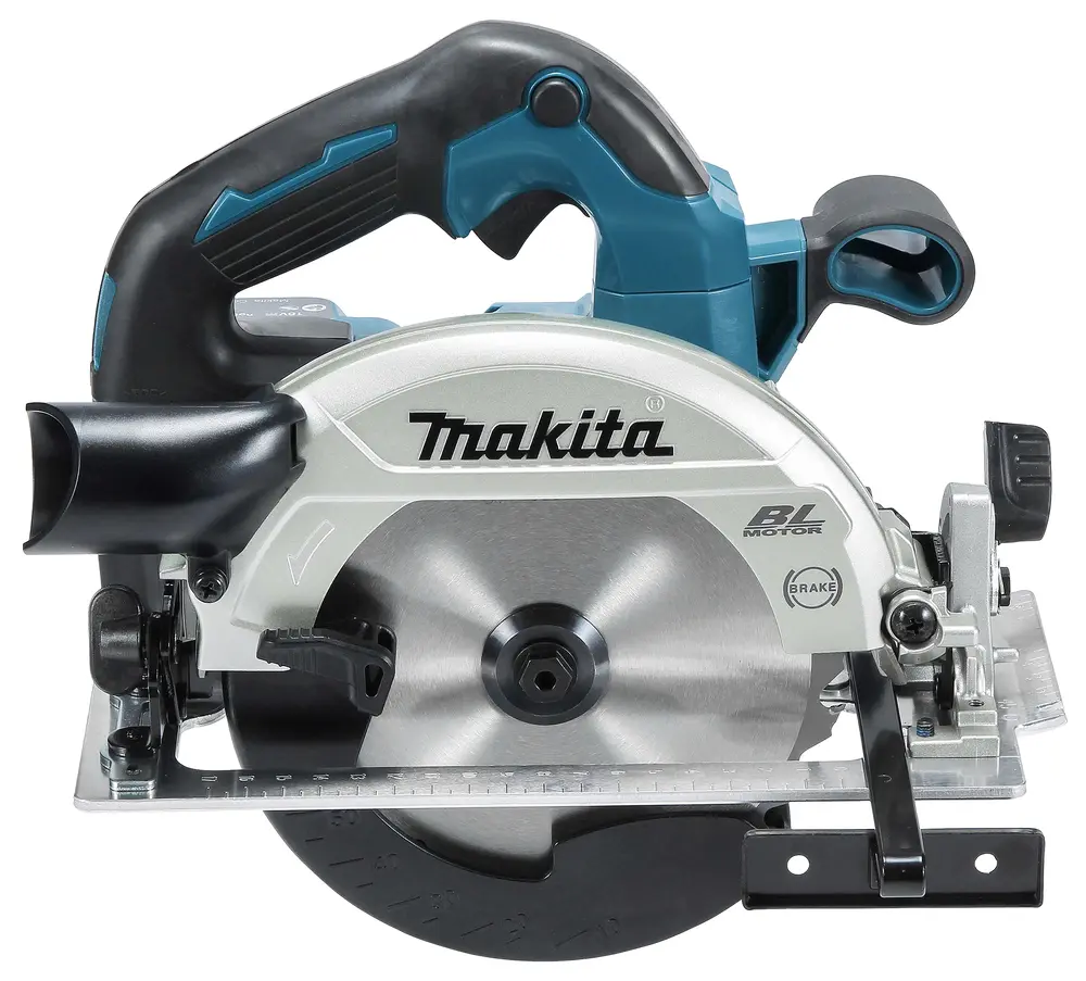 Produktfoto 1 von Makita DHS661RTJU, Akku-Handkreissäge ohne Akku und Ladegerät mit AWS-Adapter