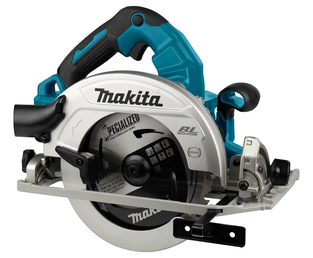 Produktfoto 1 von Makita DHS783ZJU, Akku-Handkreissäge 2x18V ohne Akku und Ladegerät im MAKPAC