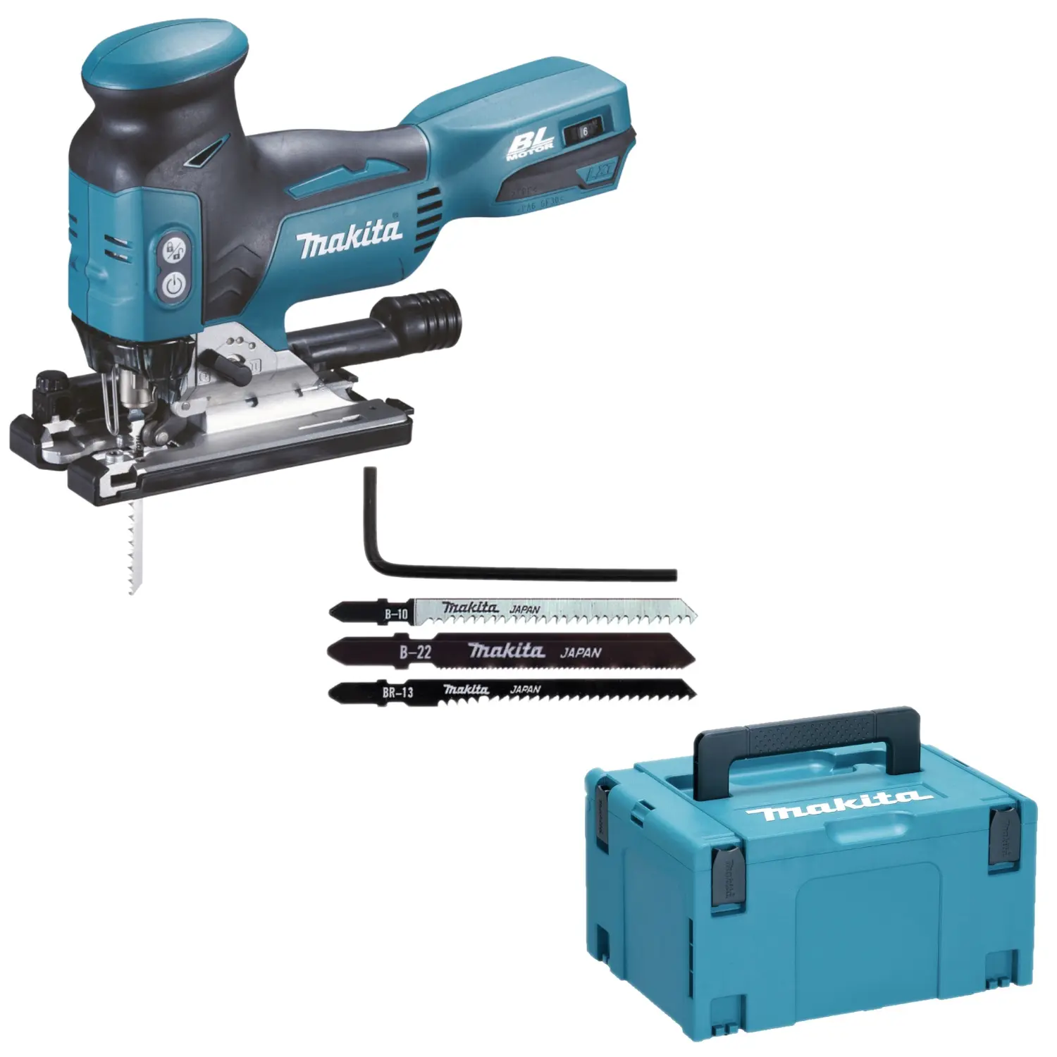 Produktfoto 1 von Makita DJV181ZJ, Akku-Stichsäge im Makpac