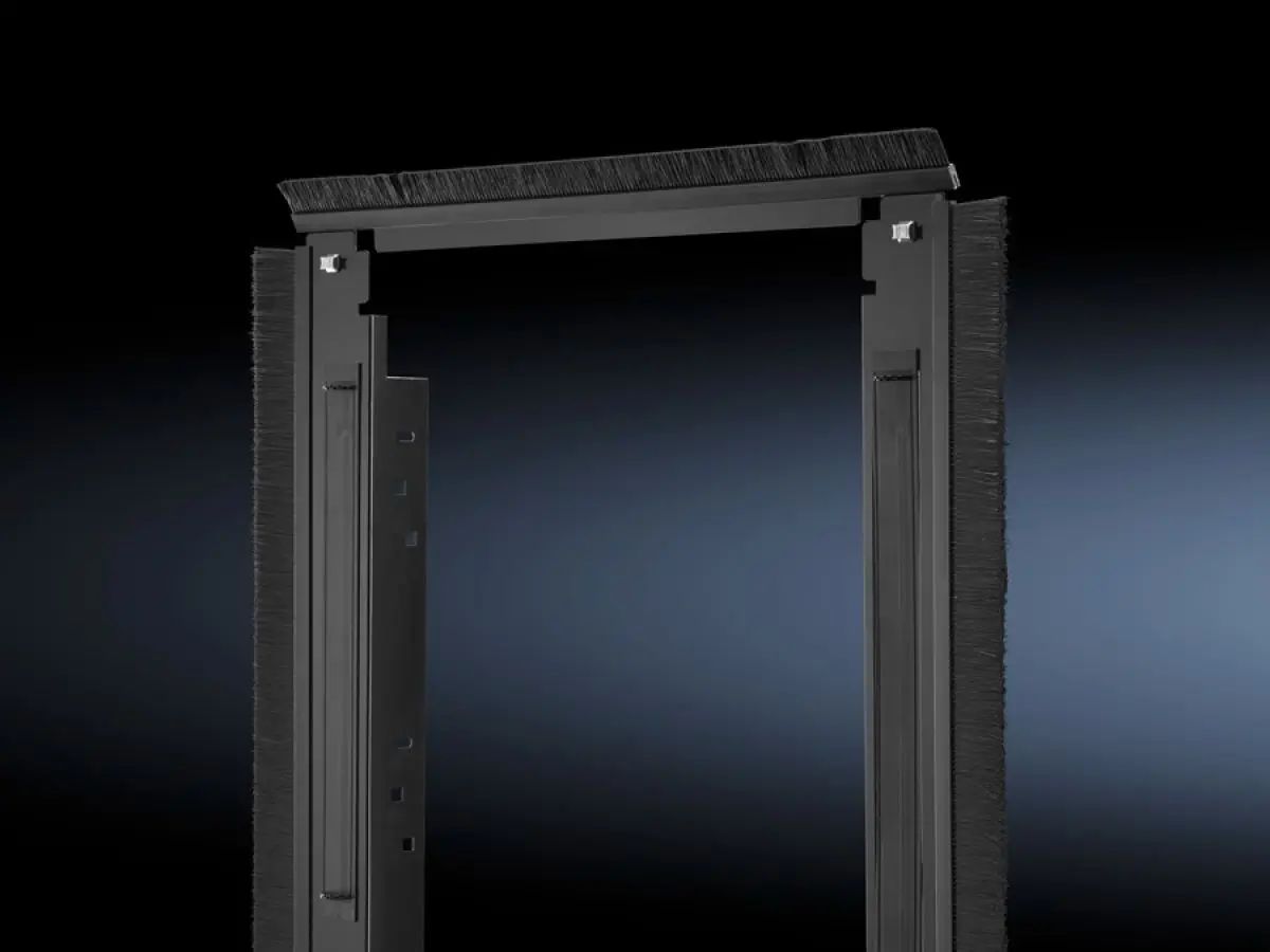 Produktfoto 1 von Rittal DK 5302.011, 5302011 Air baffle plate for VX IT 482.6 mm (19") mounting angles, standard