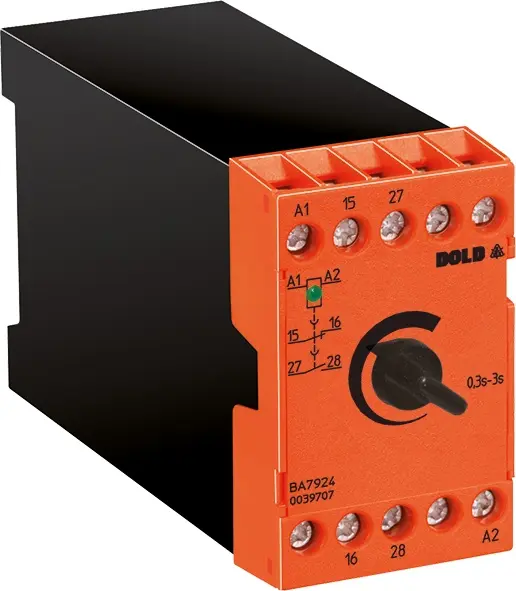 Produktfoto 1 von Dold BA7924.21 AC127V 1-10S, Verzögerungsmodul, rückfallverzögert, P\n: 0047562