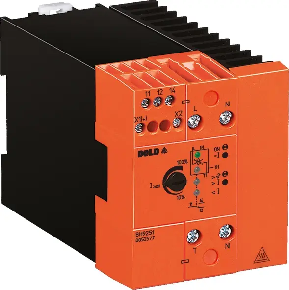 Produktfoto 1 von Dold BH9251.11 AC400V 50/60HZ 40A, Halbleiterschütz m. Stromüberwachung, 0053435