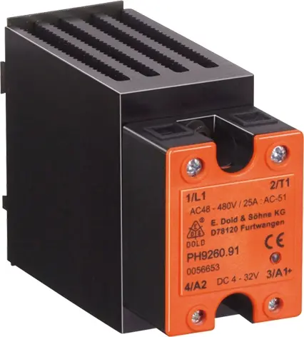 Produktfoto 1 von Dold PH9260.91/000/01 AC48-600V AC25A, Halbleiterrelais/-schütz, P\n: 0067354