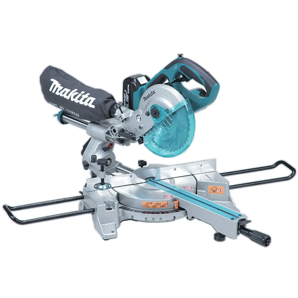Produktfoto 1 von Makita DLS713NZ, Akku-Kapp- und Gehrungssäge ohne Akku, ohne Lader