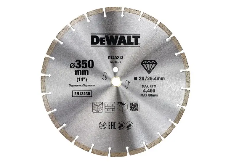 Produktfoto 1 von DeWalt DT40213-QZ, Diamant- Trennscheibe