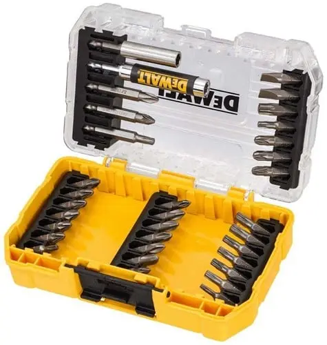 Produktfoto 1 von DeWalt DT70712-QZ, 19-teiliges Betonbohrer- (4mm-8mm) und Schraubenbit-Set