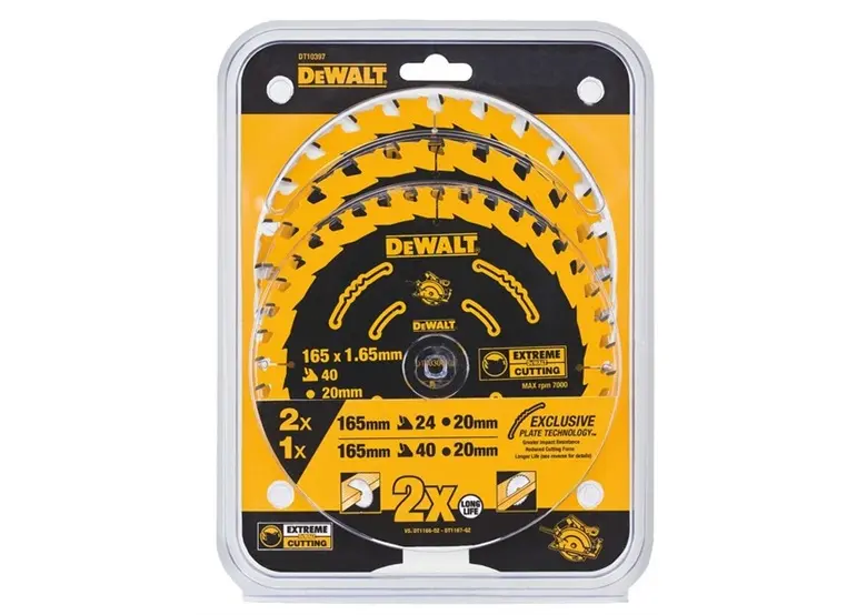 Produktfoto 1 von DeWalt DT10397-QZ, Kreissägeblatt Extreme 3Stck.