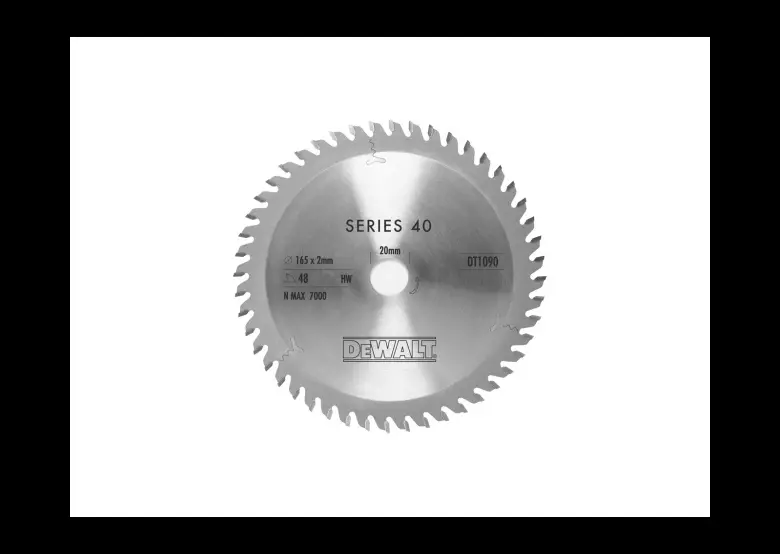Produktfoto 1 von DeWalt DT1090-QZ, Trennscheibe 165x20mm T48