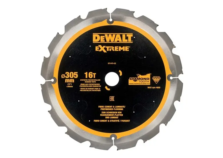 Produktfoto 1 von DeWalt DT1475-QZ, Kreissägeblatt