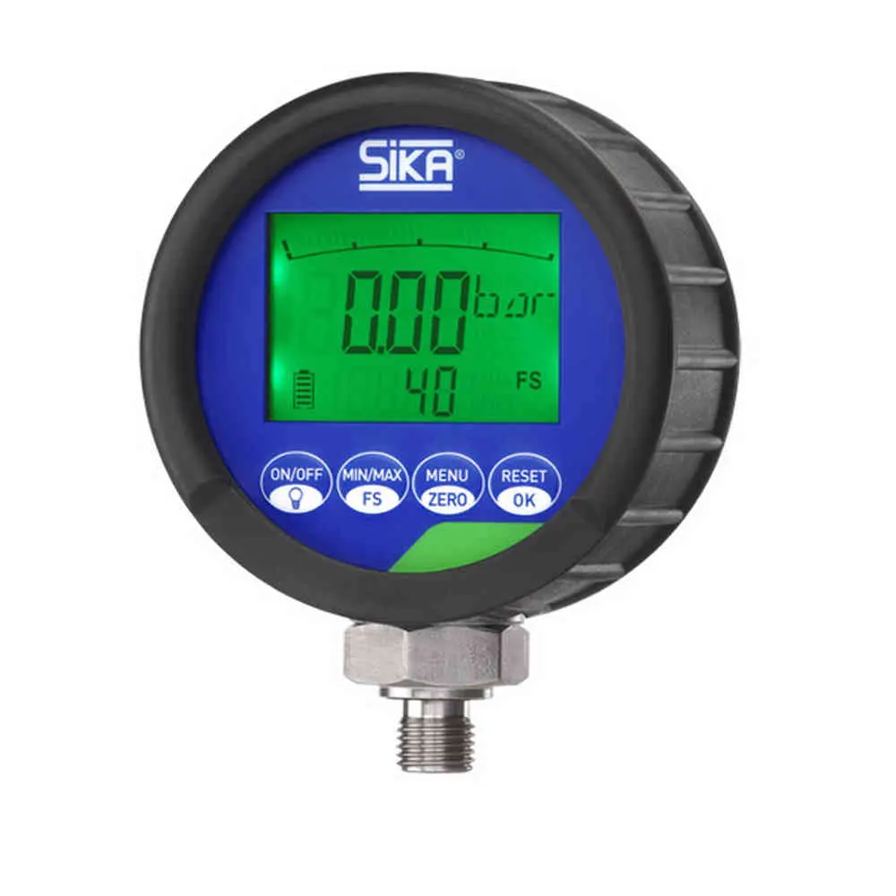 Produktfoto 1 von SIKA EME8REFD20010, Digitales Manometer 2 Kalibrierungs-Manometer -1 bis 10 bar