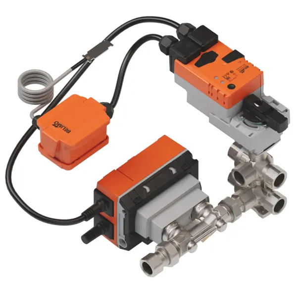 Produktfoto 1 von Belimo EP025R6+BAC-HHM, Elektr. 6-Weg-PI-RKH EPIV, AC/DC 24 V, BACnet MS/TP