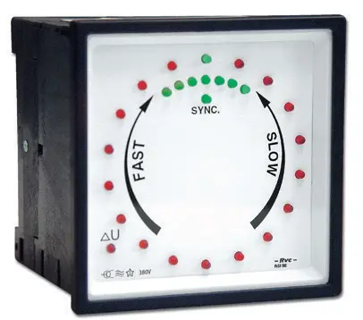 Produktfoto 1 von REVALCO ERSI96 63,5V, Elektronisches Synchronoskop, 96x96, 63,5 V