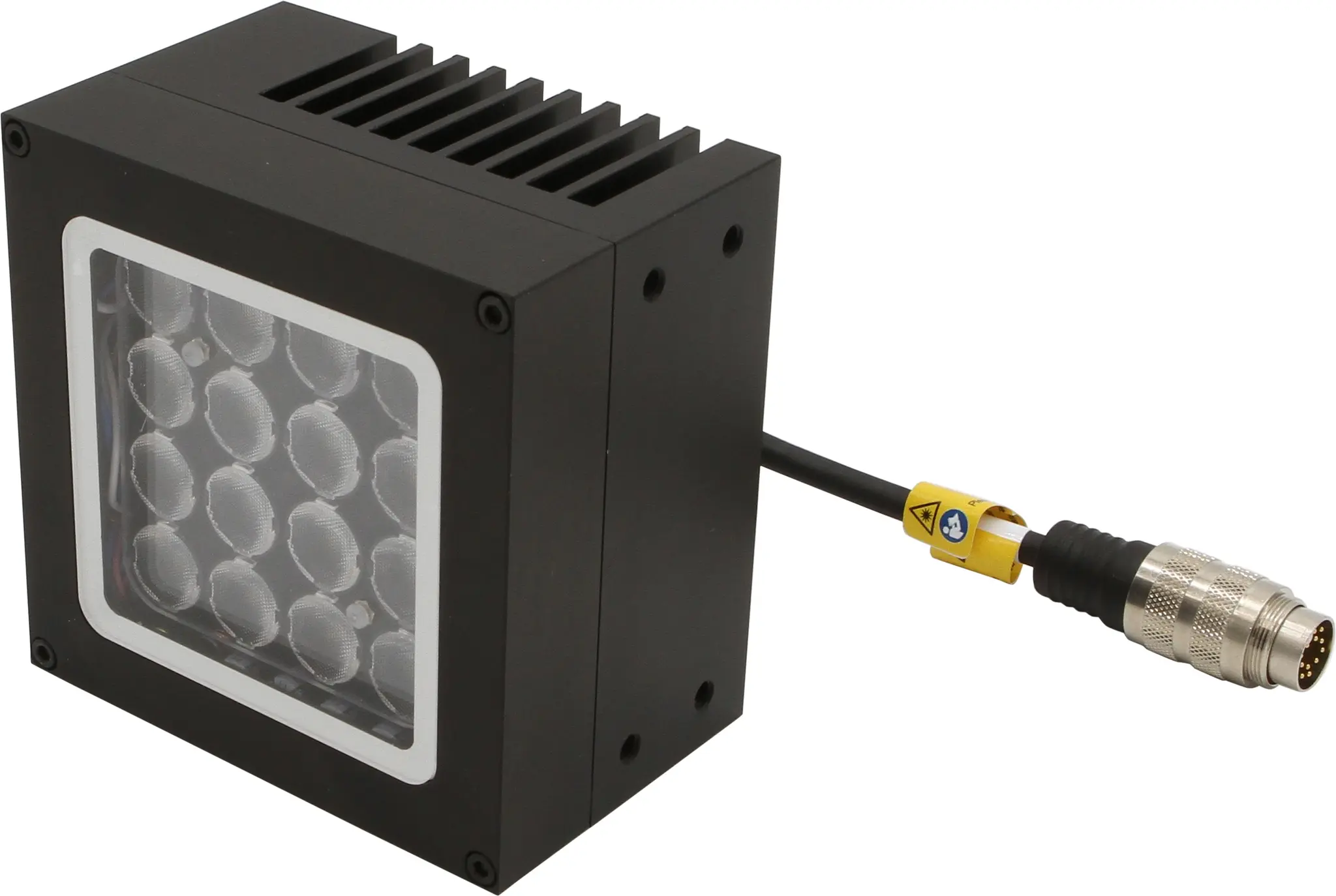 Produktfoto 1 von ipf Electronic ESK00140, LED Auflichtleuchte, 100x100x65mm, Weißlicht, 24W