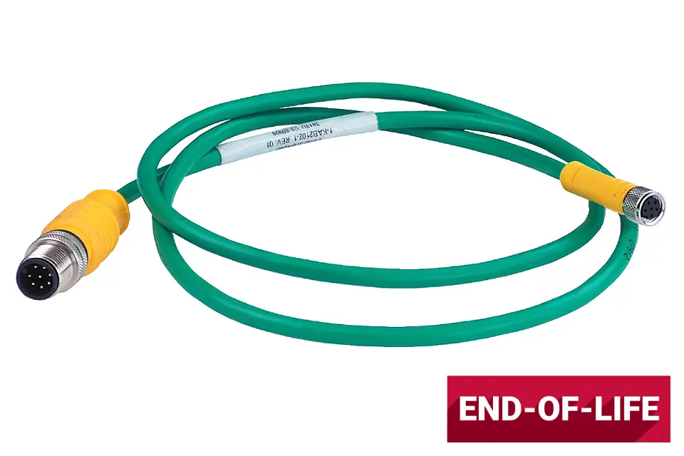 Produktfoto 1 von HBM Messtechnik 1-KAB2102-1, GPS/AUX-Adapter (M12-1m-M8F)