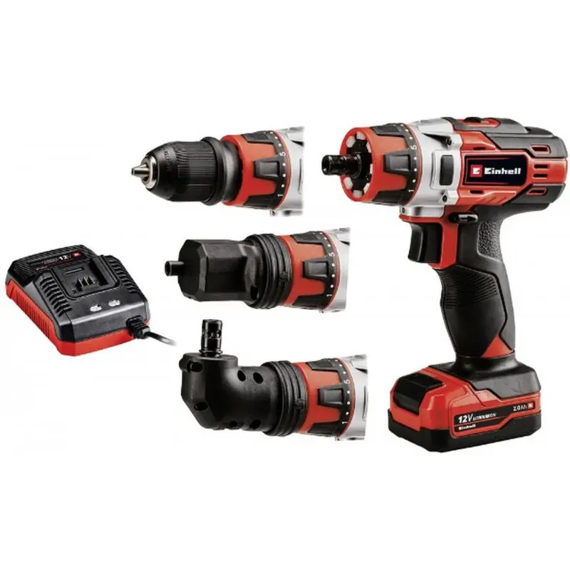 Produktfoto 1 von Einhell TE-CD 12/1 3X-Li Set Akku-Bohrschrauber (12V/1x2,0Ah), SKU: 4513595