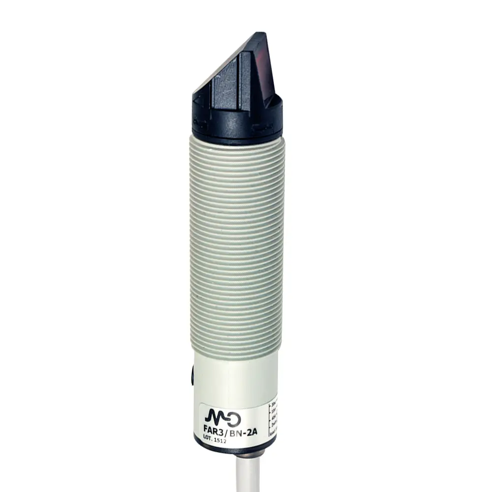 Produktfoto 1 von MD Micro Detectors FAI7/BP-2A, Optischer Sensor M18 400mm