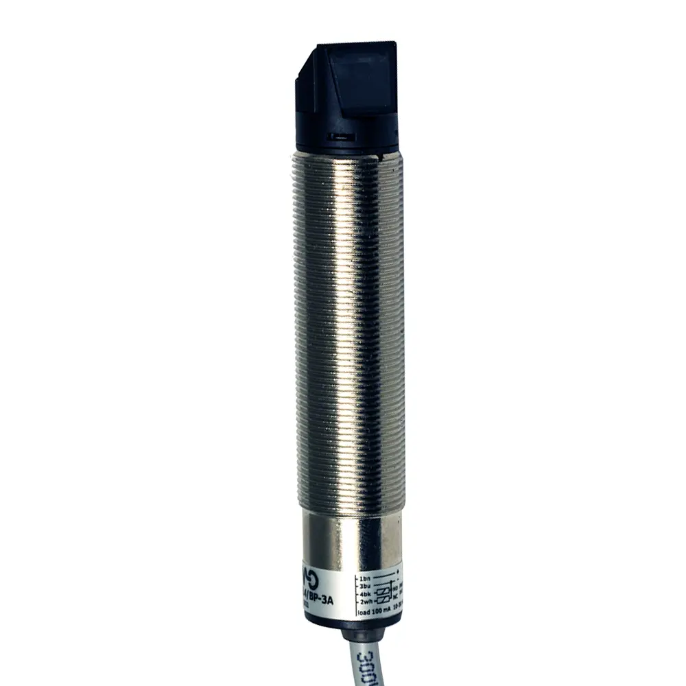 Produktfoto 1 von MD Micro Detectors FALN/BN-3A, Optischer Sensor M18 Laser Retroreflektierend