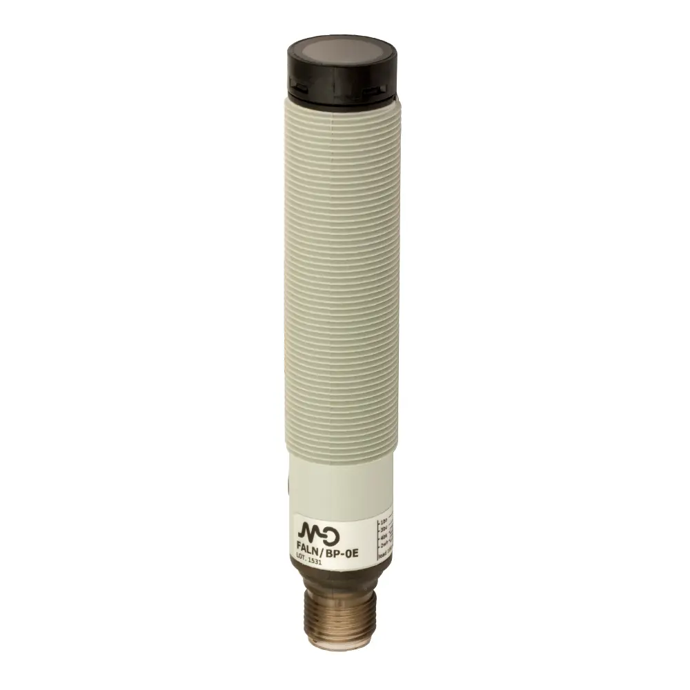MD Micro Detectors FAL4/BN-0E, Optischer Sensor M18 Axiallaser Diffus 300mm