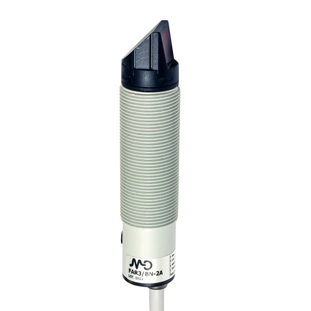 Produktfoto 1 von MD Micro Detectors FAR3/BN-2A, Optischer Sensor M18 100mm reg