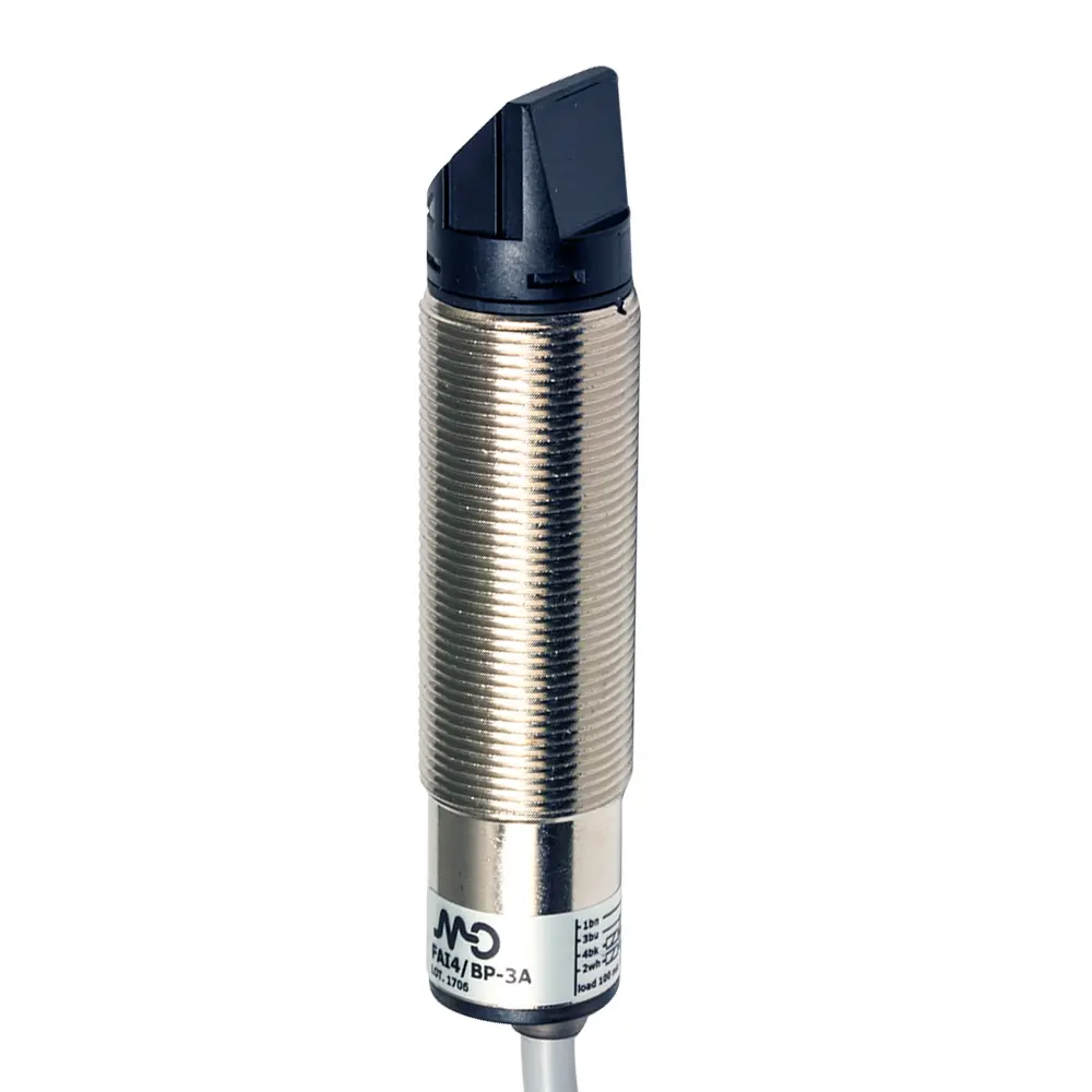 Produktfoto 1 von MD Micro Detectors FAR3/BN-3A, Fotoelektrischer Sensor M18 100 mm reg.