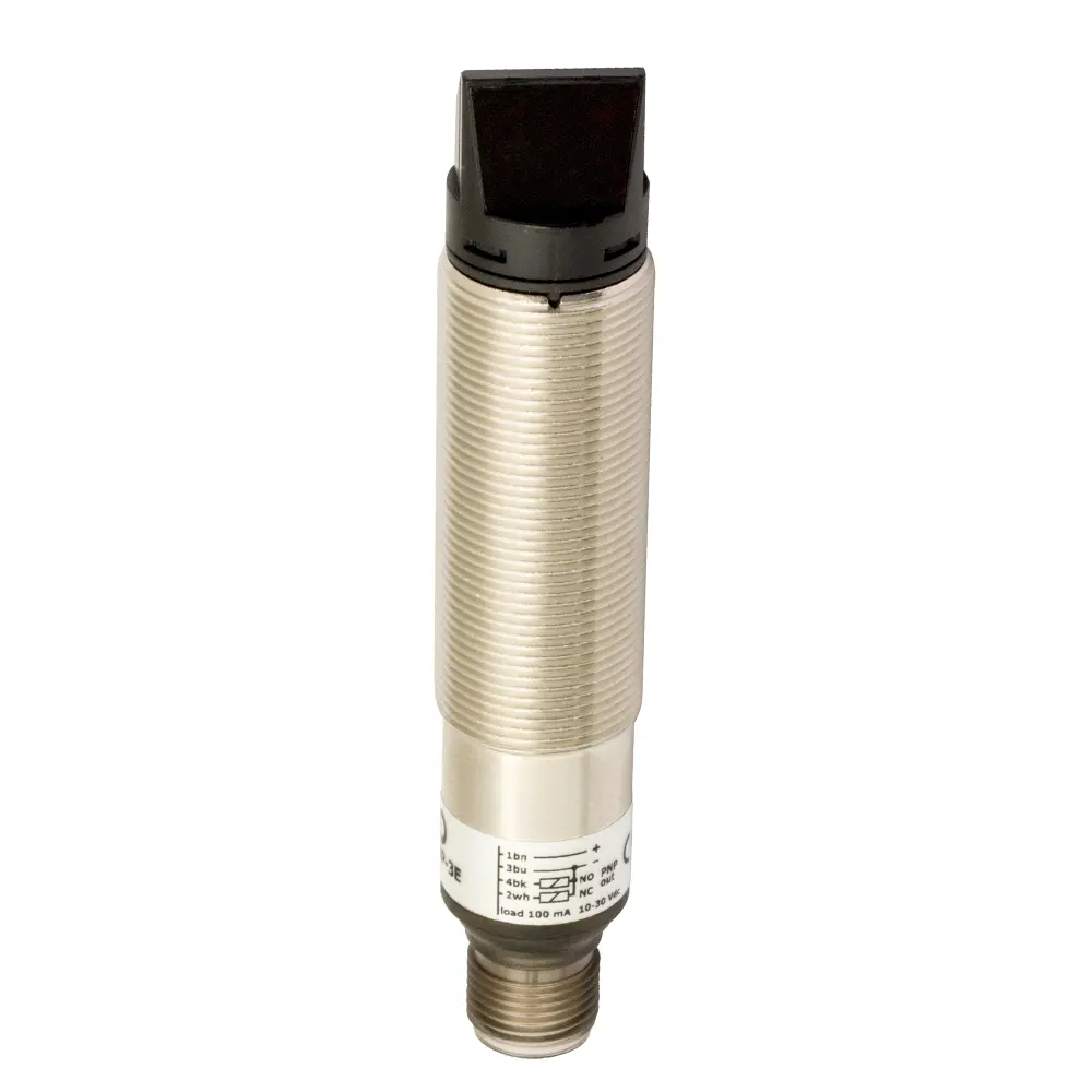 Produktfoto 1 von MD Micro Detectors FAR3/BP-3E, Optischer Sensor M18 100mm reg