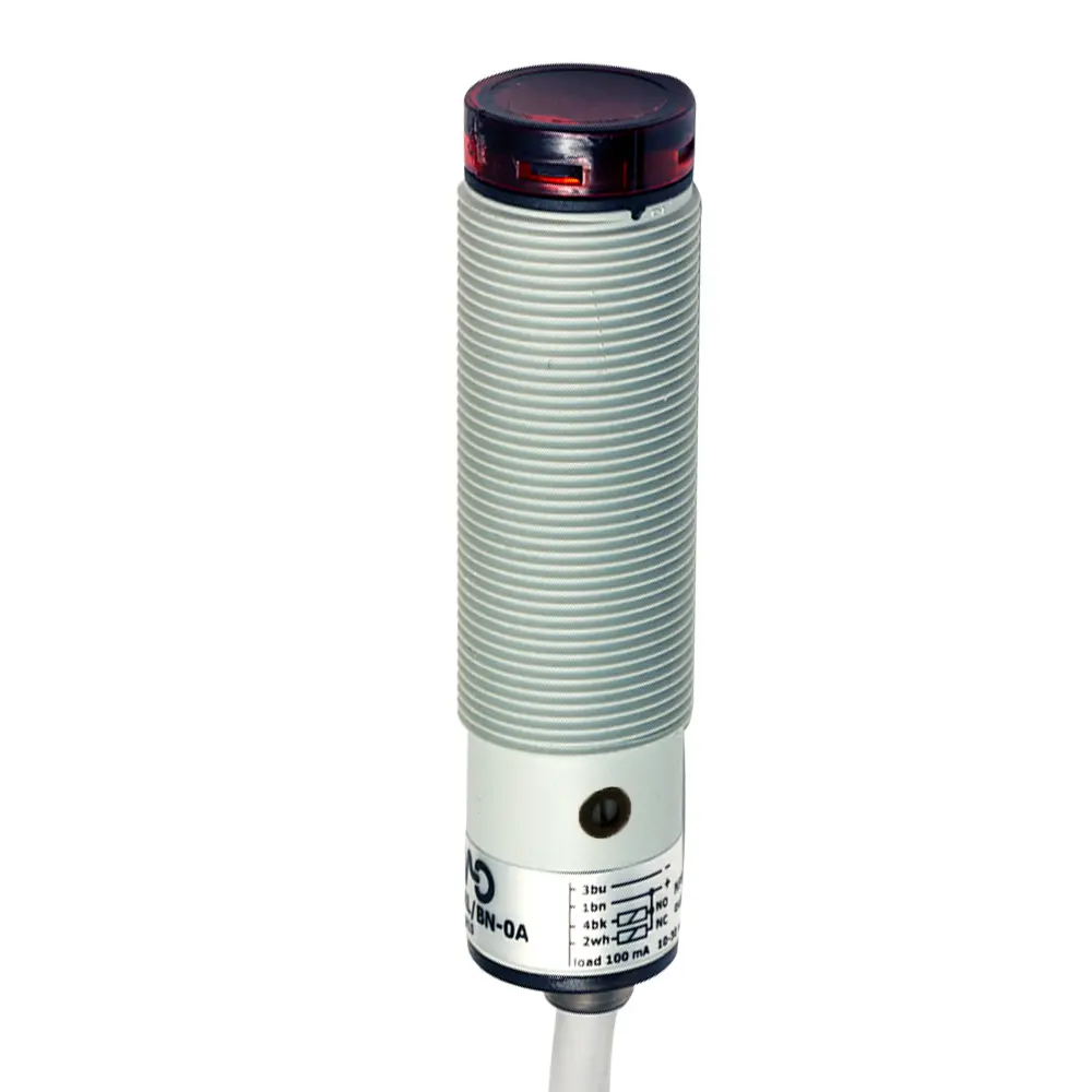 Produktfoto 1 von MD Micro Detectors FARL/BN-0AAN, Ph.M18, NPN-NO+NC, Kabel, Refl, ATX