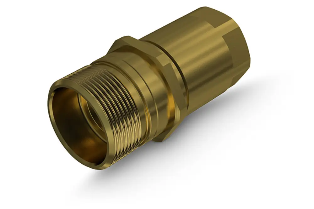 Indunorm Faster FB-Stecker, Schraubkupplung, P/n: FB 24/112NPT M5