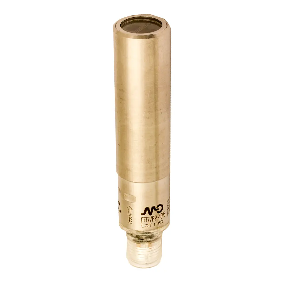 Produktfoto 1 von MD Micro Detectors FFRS/BP-1EV5, Optischer Sensor M18 Hintergrundausblendung