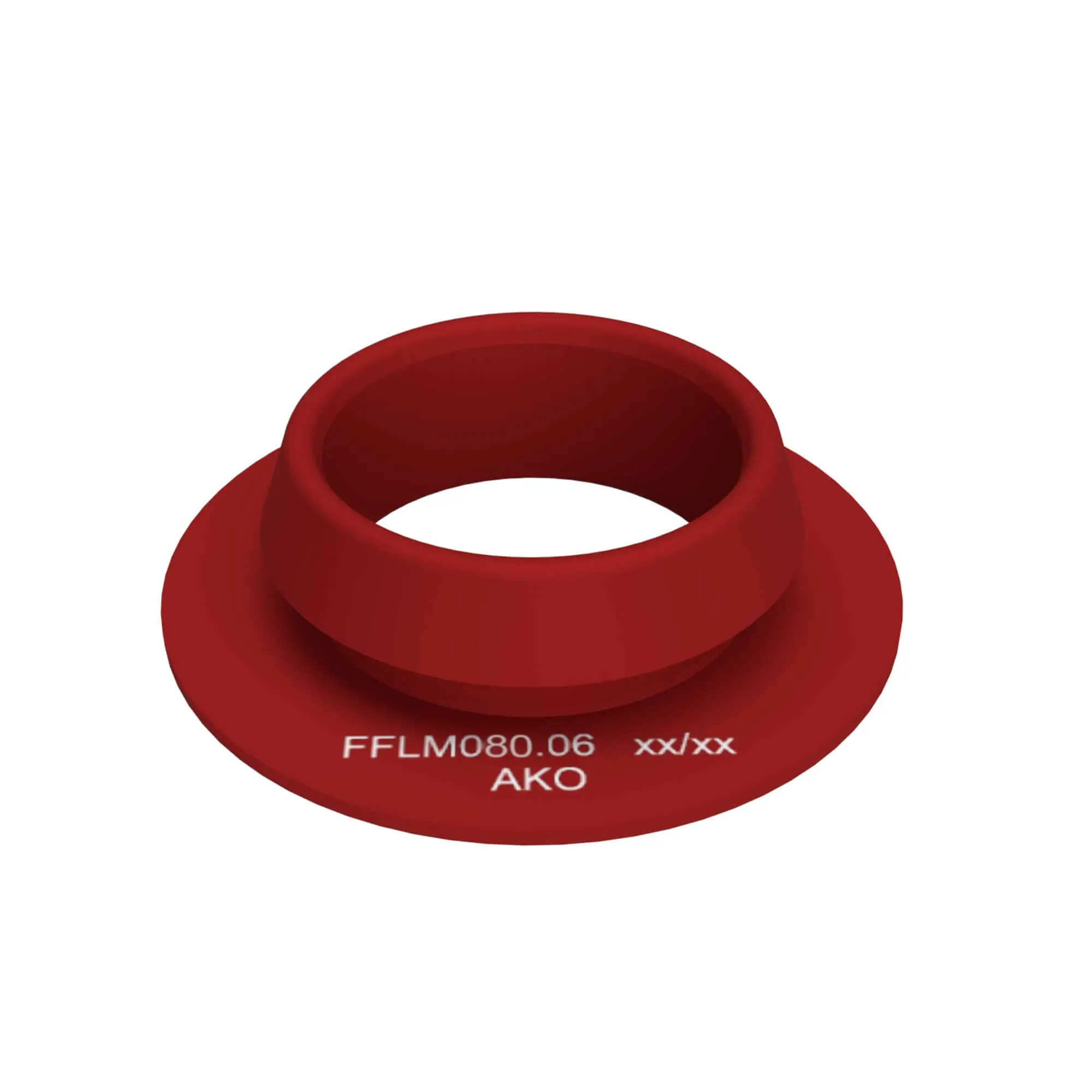 Produktfoto 1 von AKO Armaturen FFLM080.06, Flanschmanschette aus Silikon f&uuml;r Quetschventilen