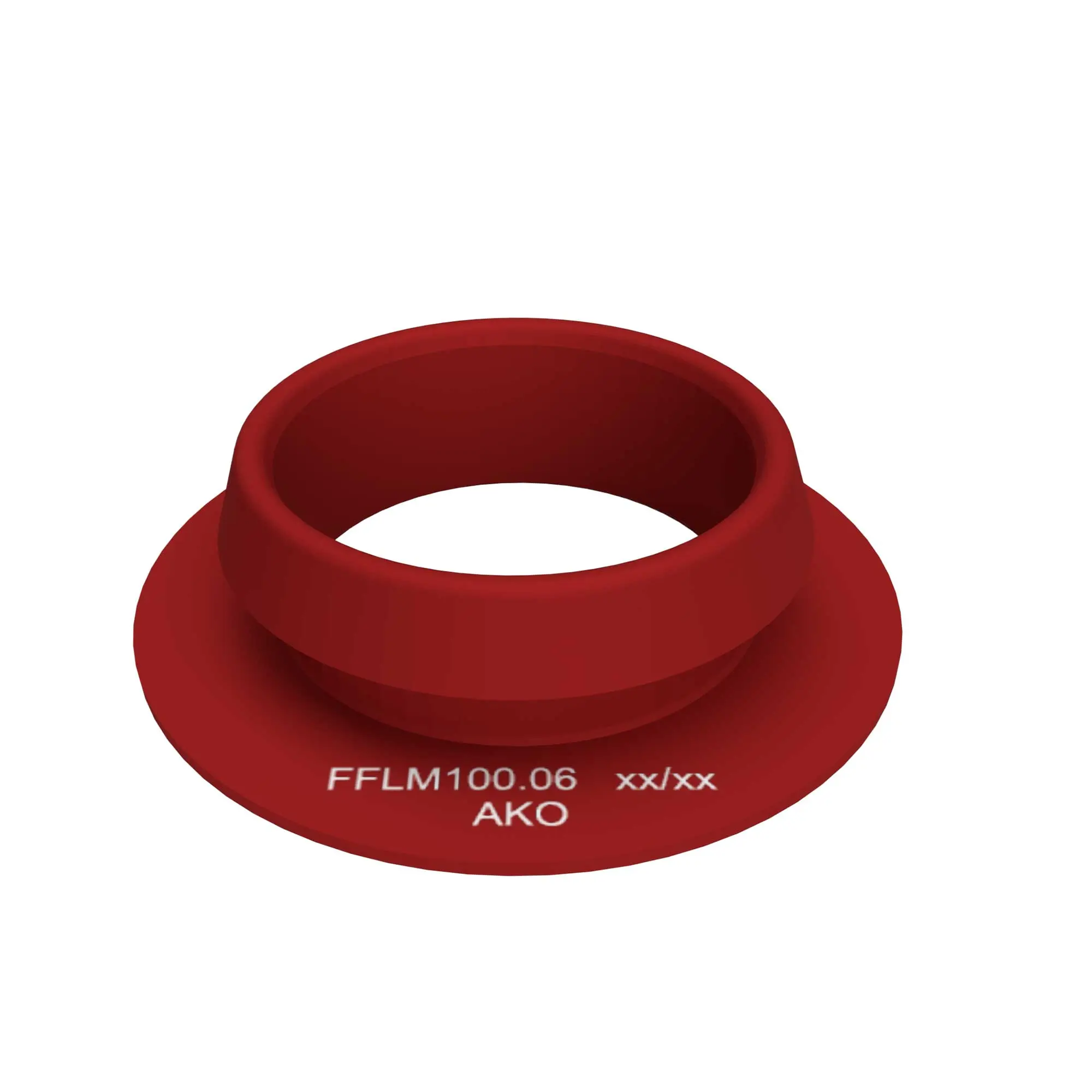 AKO Armaturen FFLM100.06, Flanschmanschette aus Silikon für Quetschventilen