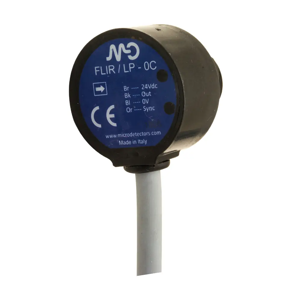 MD Micro Detectors FLIE/00-0C8C, Foto, 8m, Kabel 90°, Sender