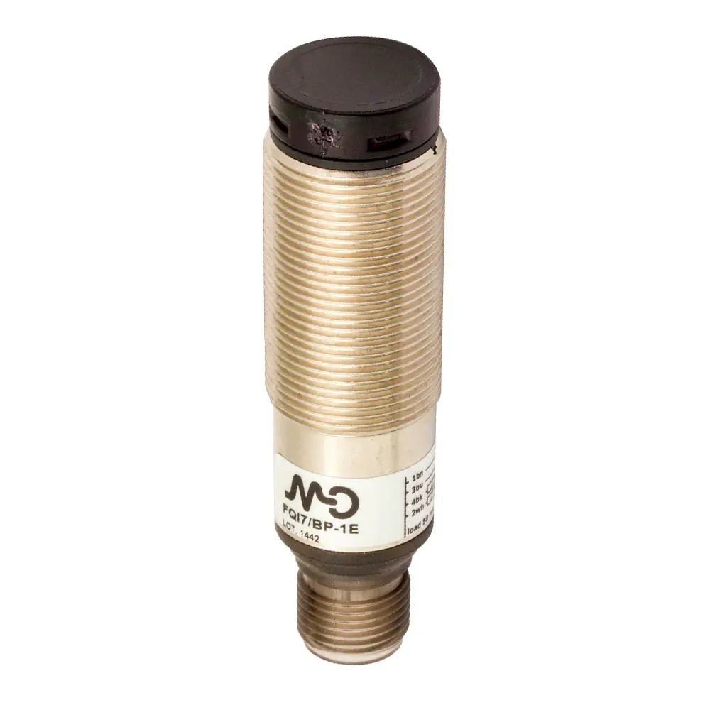 Produktfoto 1 von MD Micro Detectors FQRL/BP-1E, Optischer Sensor M18 Axial Retroreflektierend