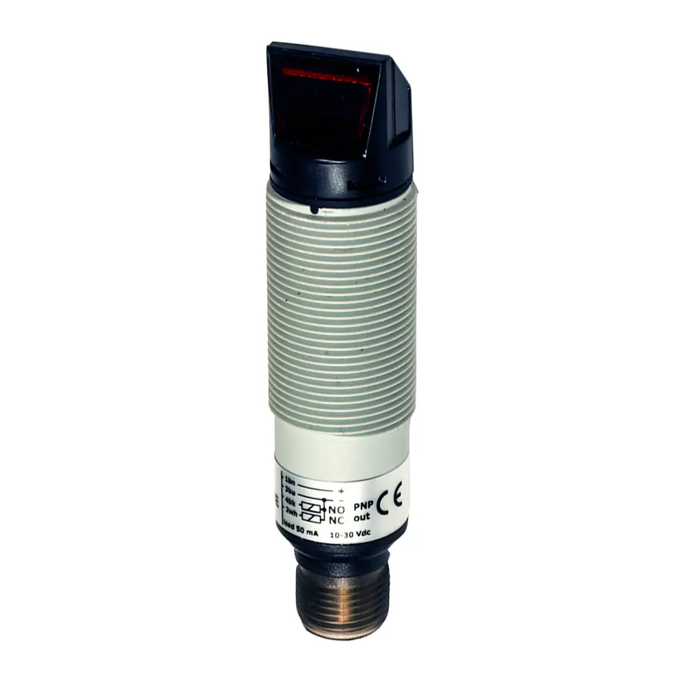 Produktfoto 1 von MD Micro Detectors FQRL/BP-2E, Optischer Sensor M18 Retroreflektierend