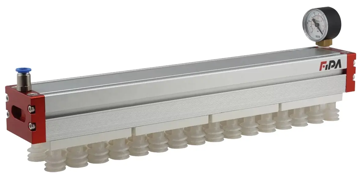 Produktfoto 1 von FIPA FSG.PG60.401.3C20C2, Flächengreifer FSG 401x60mm m. Ejektoren
