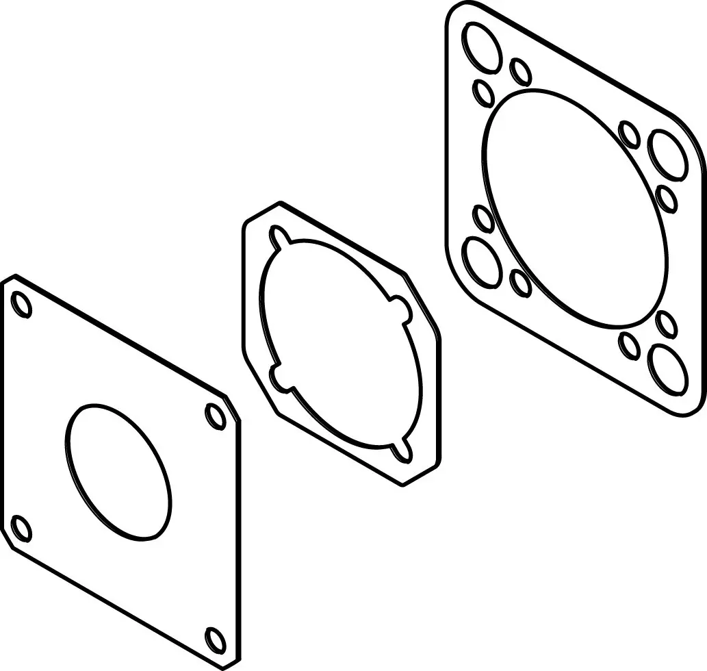 Produktfoto 1 von FESTO EADS-F-D32-40A, Dichtung-SET, P\n: 1561526