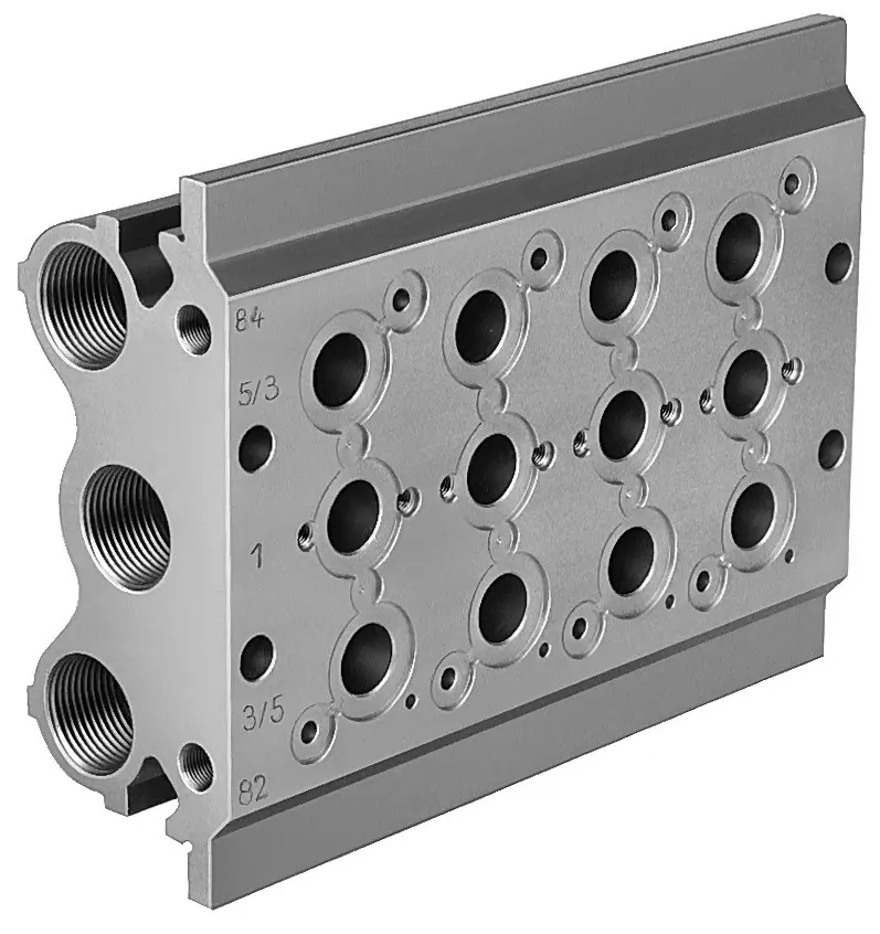 Produktfoto 1 von FESTO PRS-1/8-4-BB, Anschlussblock, P\n: 30544