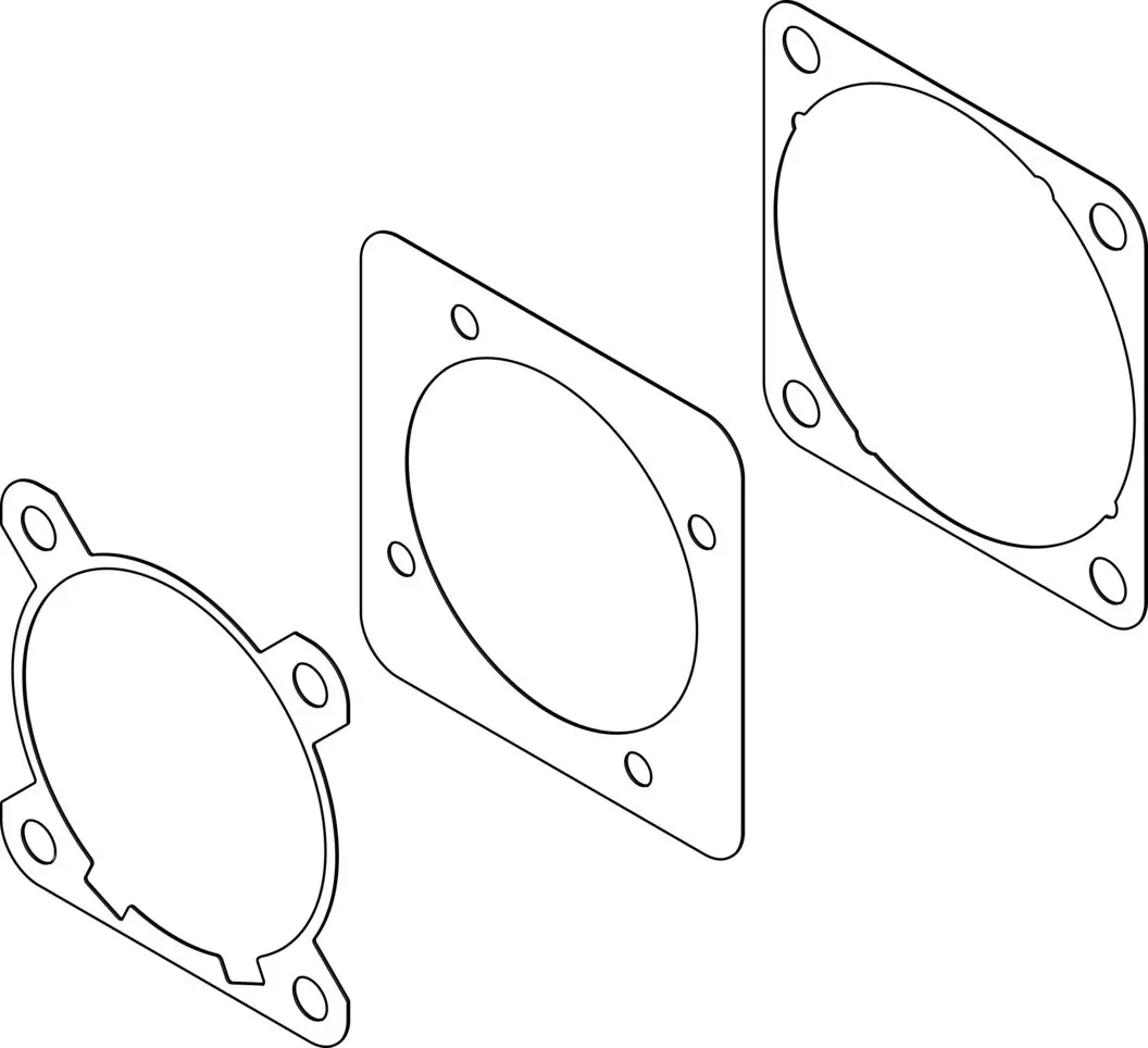 Produktfoto 1 von FESTO EADS-F-D80-100A, Dichtung-SET, P\n: 1593617