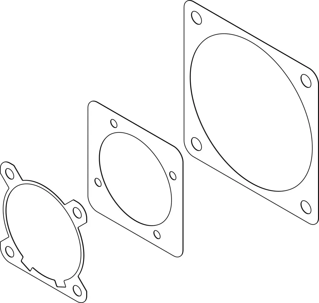 Produktfoto 1 von FESTO EADS-F-D80-140A, Dichtung-SET, P\n: 1593671