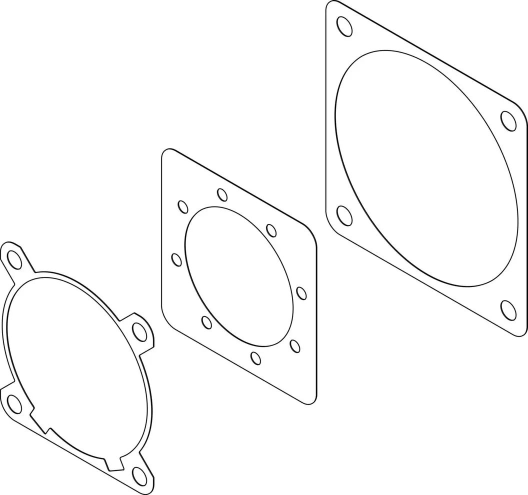 Produktfoto 1 von FESTO EADS-F-D100-140A, Dichtung-SET, P\n: 1593991