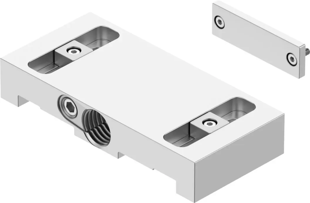 Produktfoto 1 von FESTO EAYH-L2-160, Stoßdämpferhalter, P\n: 1653250