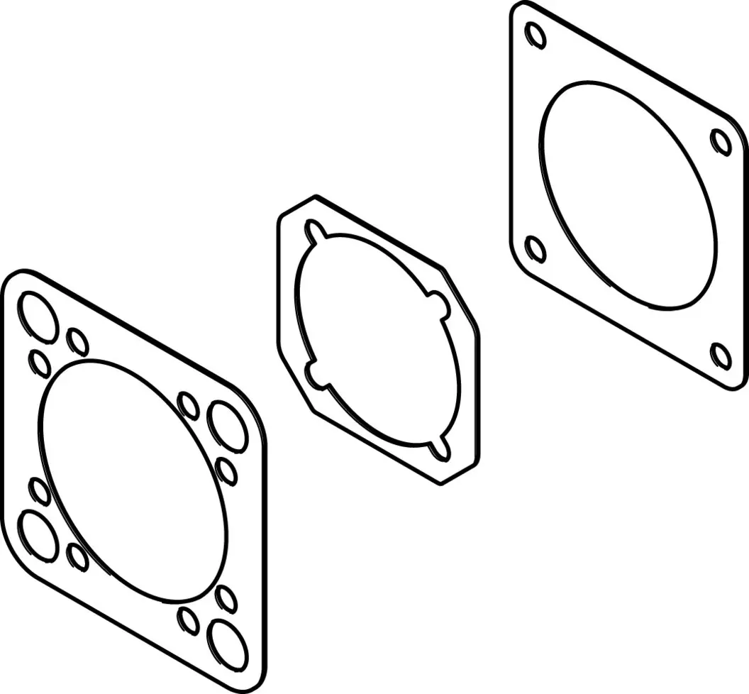 Produktfoto 1 von FESTO EADS-F-D32-40P, Dichtung-SET, P\n: 2207219