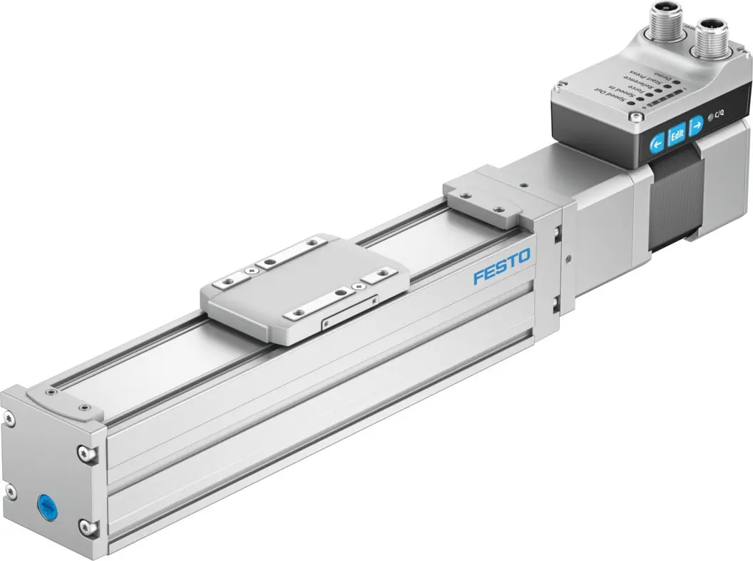 Produktfoto 1 von FESTO ELGS-BS-KF-45-100-10P-ST-M-H1-PLK-AA, Spindelachseneinheit, P\n: 8083470