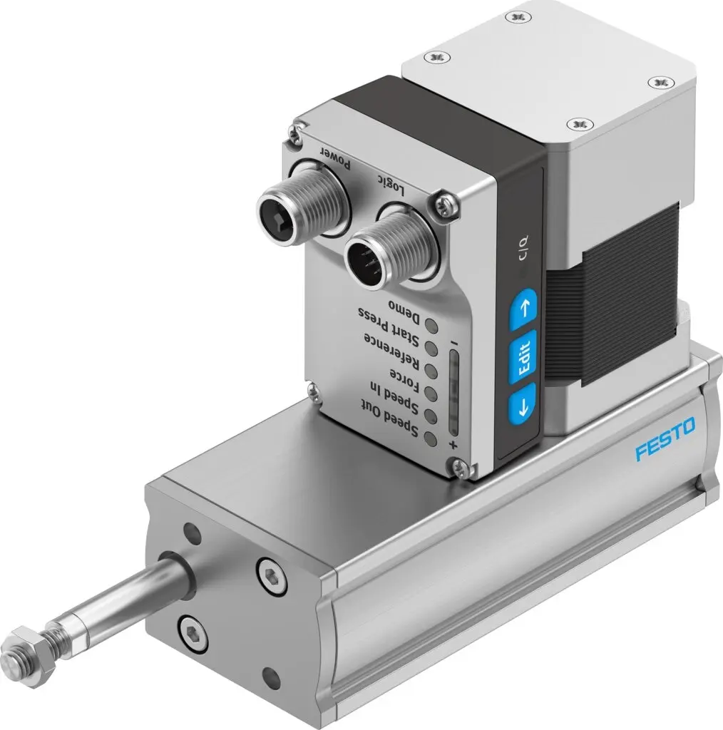 Produktfoto 1 von FESTO EPCE-TB-45-50-FL-ST-M-H1-PLK-AA, Elektrozylindereinheit, P\n: 8101542